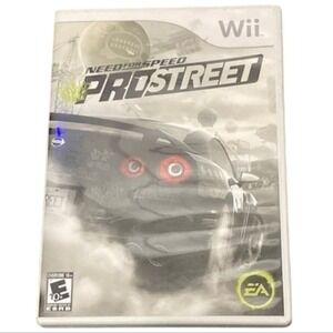 Nintendo Wii Need For Speed Pro Street Video Game With Booklet